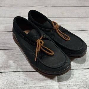 Chaco Black Pineland Moccasin Shoes size 7